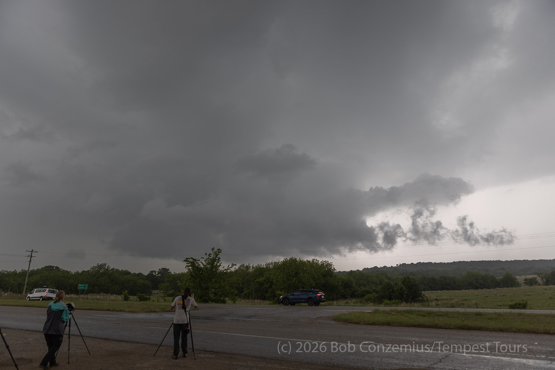 Wall cloud.