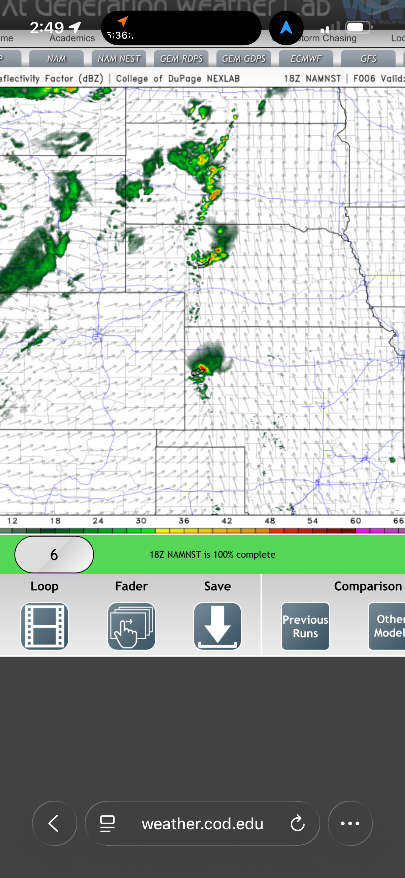 HRRR prediction