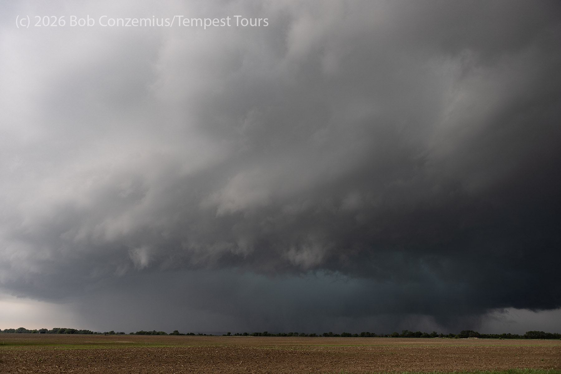 rain-filled mesocyclone