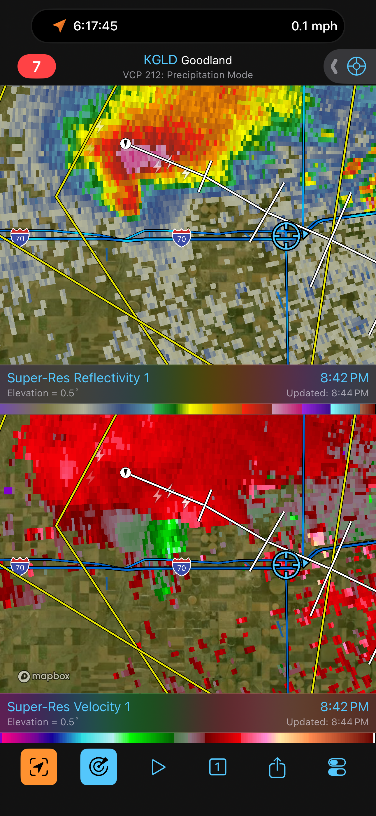 storm headed for hotel
