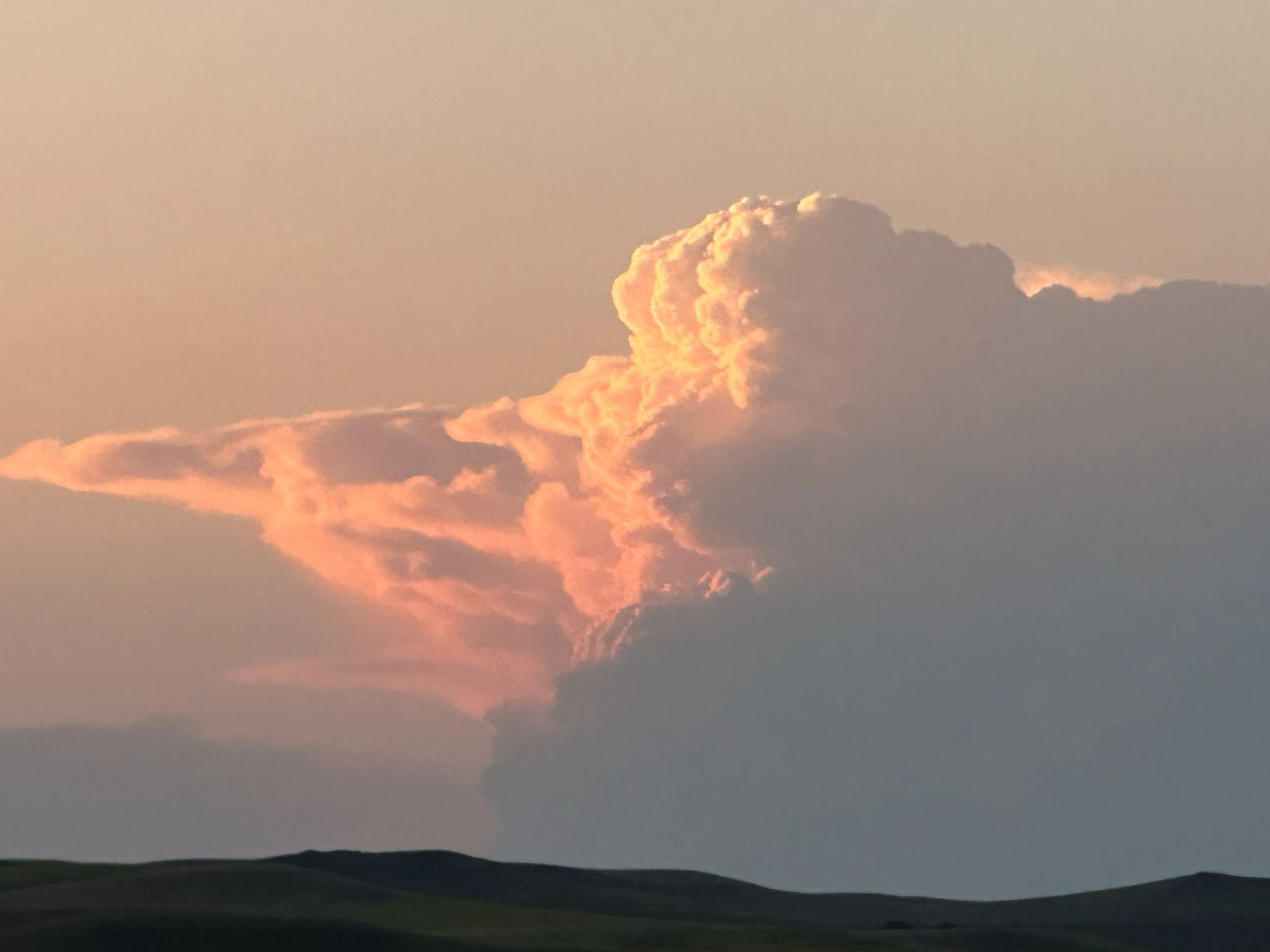Distant storm