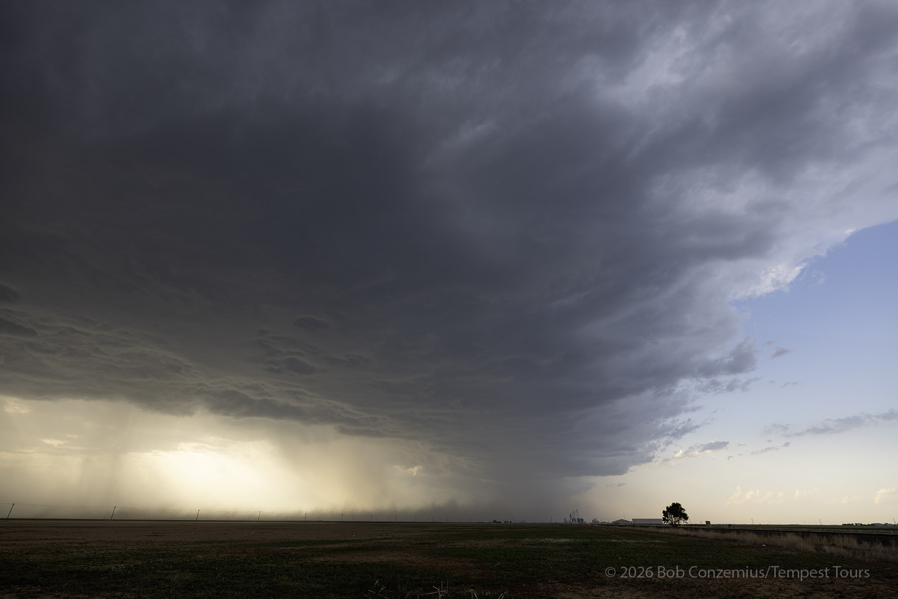 Storm near Canyon, TX July 5, 2026